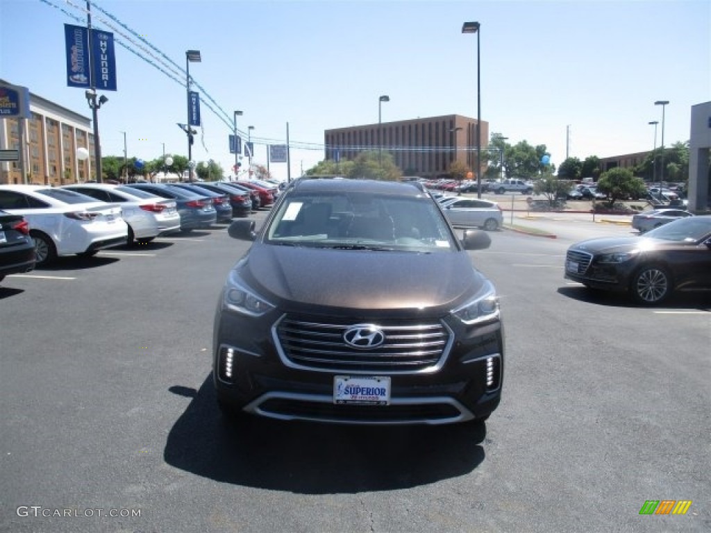 2017 Santa Fe SE - Java Espresso / Beige photo #2