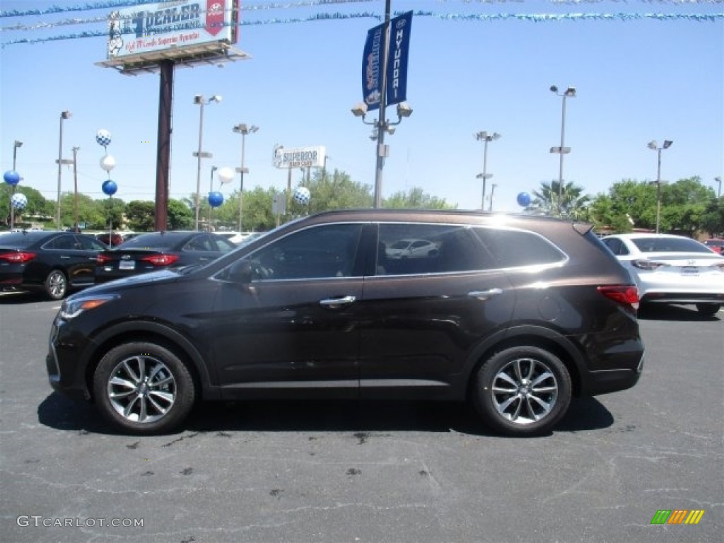 2017 Santa Fe SE - Java Espresso / Beige photo #4