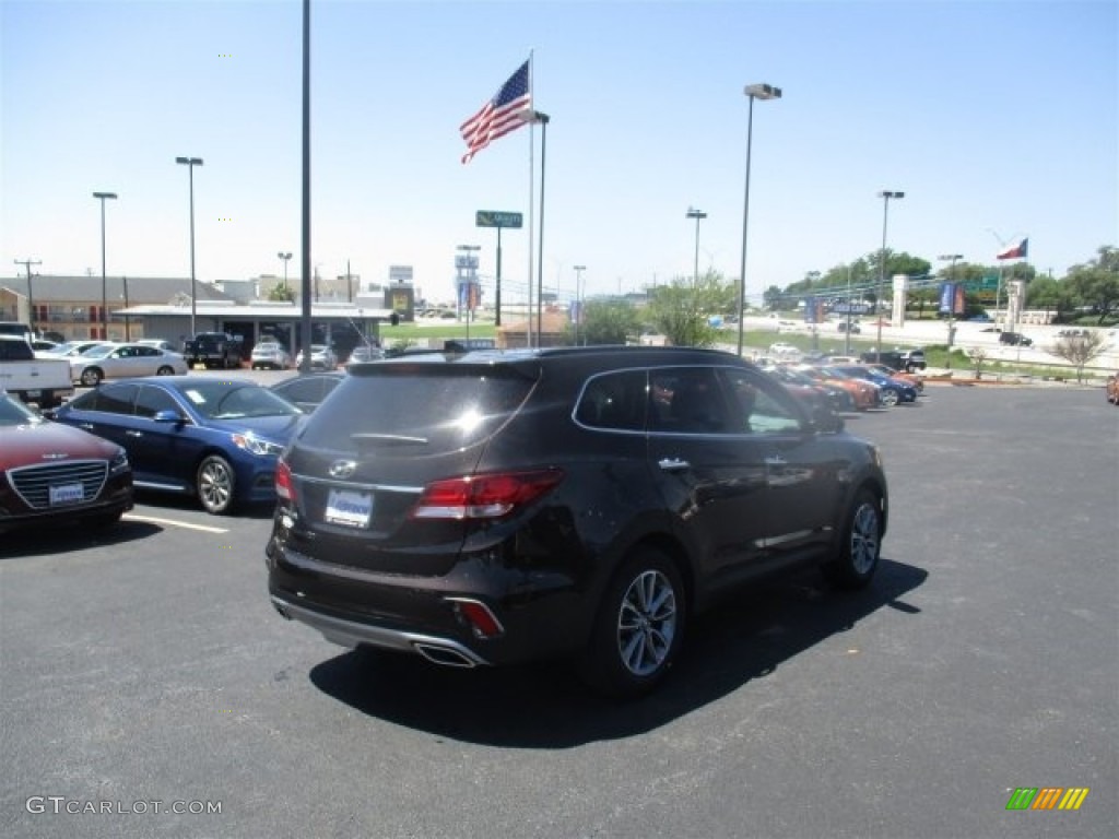 2017 Santa Fe SE - Java Espresso / Beige photo #7