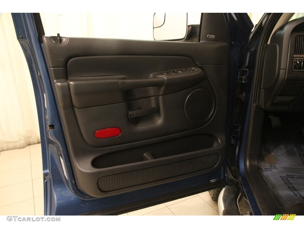 2004 Ram 2500 ST Quad Cab 4x4 - Atlantic Blue Pearl / Dark Slate Gray photo #4
