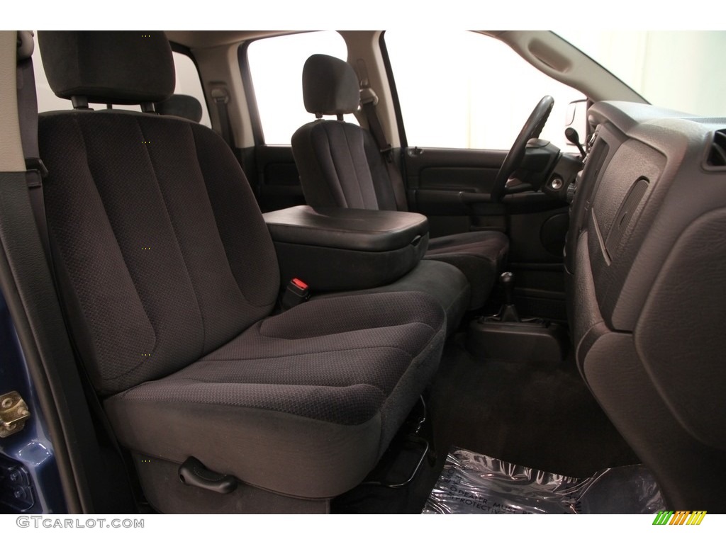 2004 Ram 2500 ST Quad Cab 4x4 - Atlantic Blue Pearl / Dark Slate Gray photo #11