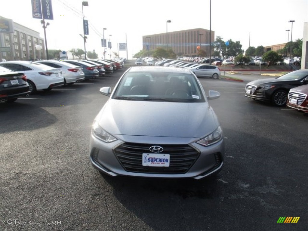 2017 Elantra Limited - Gray / Black photo #2