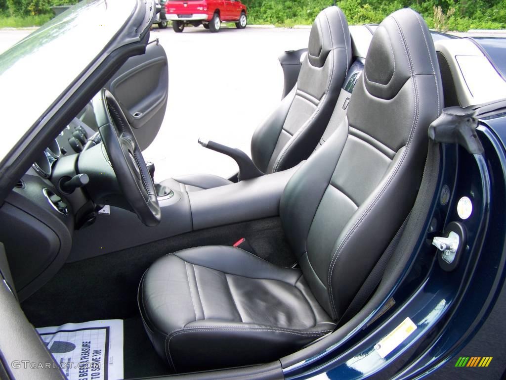 2006 Solstice Roadster - Deep Blue / Ebony photo #9