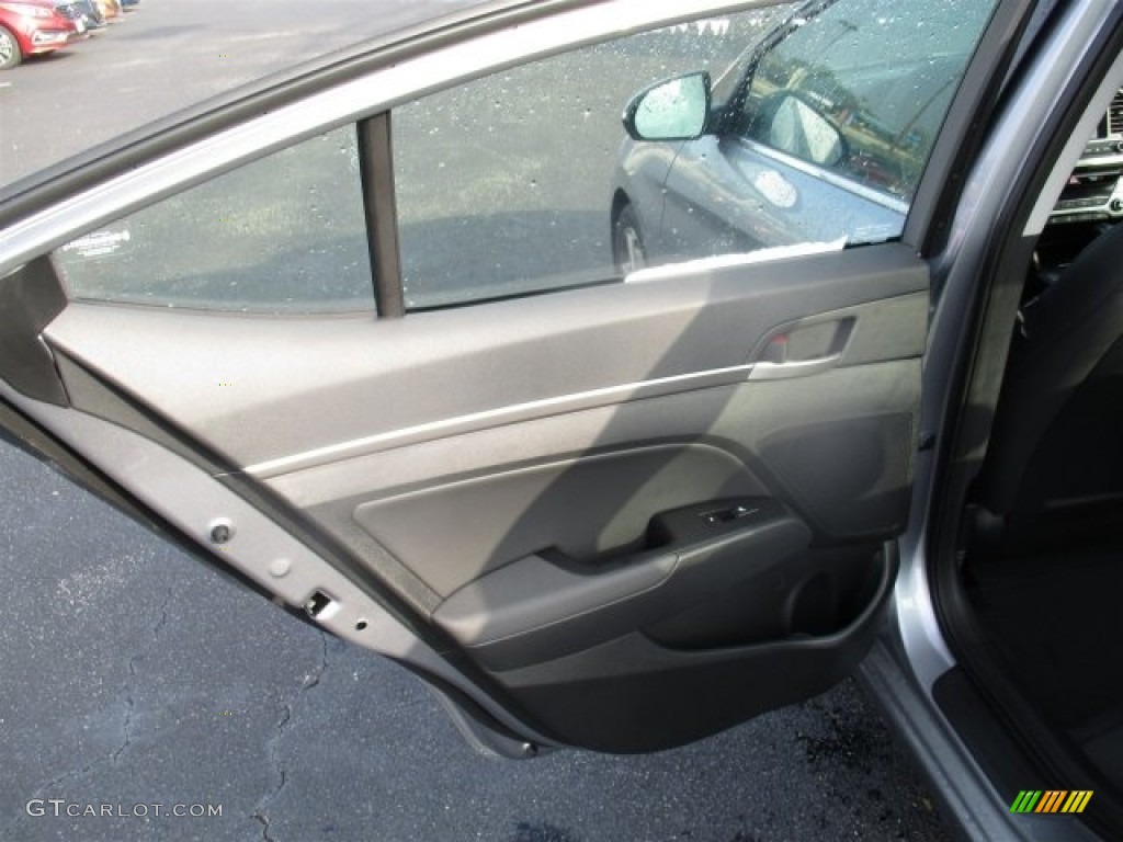 2017 Elantra Limited - Gray / Black photo #17