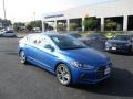 2017 Electric Blue Hyundai Elantra Limited  photo #1