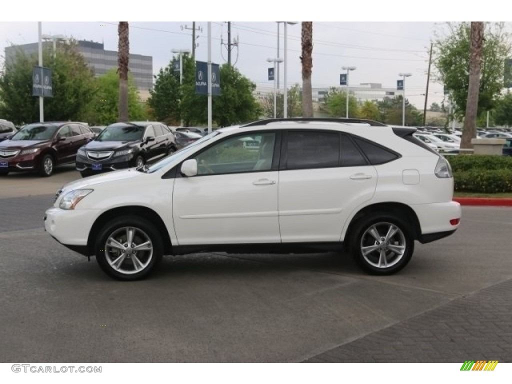 2006 RX 400h Hybrid - Crystal White Pearl / Light Gray photo #3