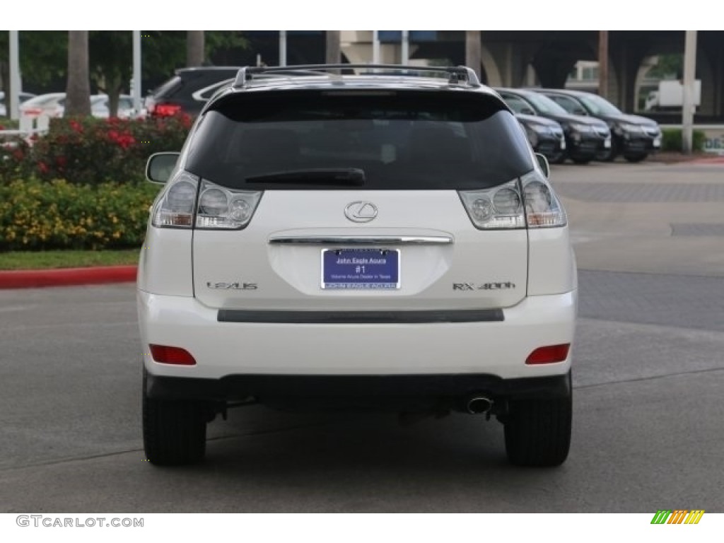 2006 RX 400h Hybrid - Crystal White Pearl / Light Gray photo #6