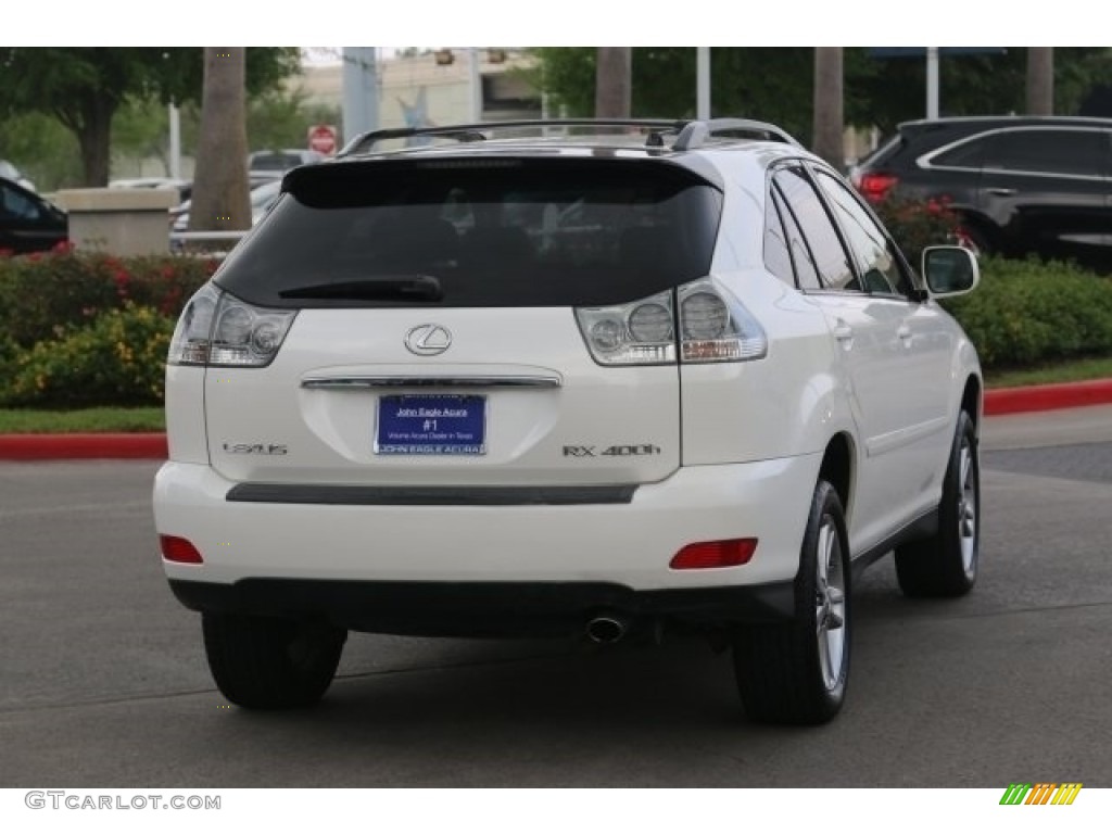 2006 RX 400h Hybrid - Crystal White Pearl / Light Gray photo #7