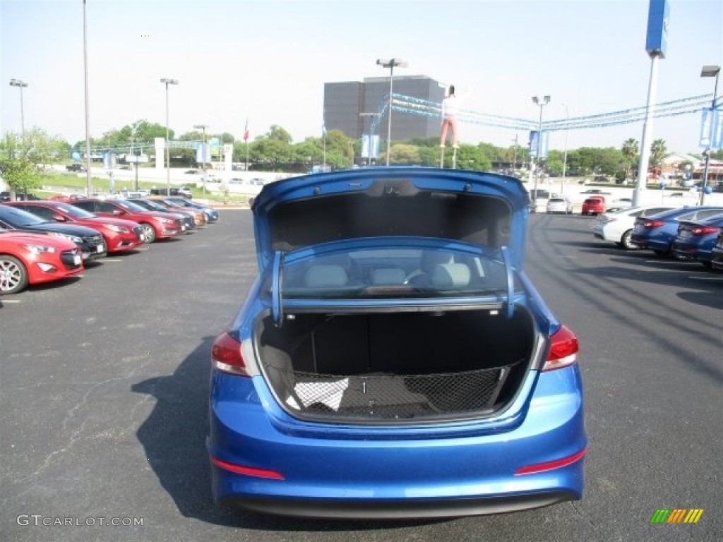 2017 Elantra Limited - Electric Blue / Gray photo #9