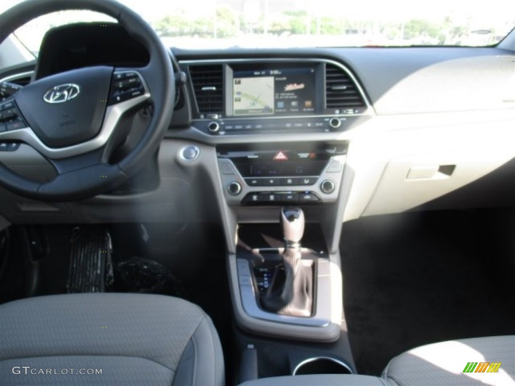 2017 Elantra Limited - Electric Blue / Gray photo #15