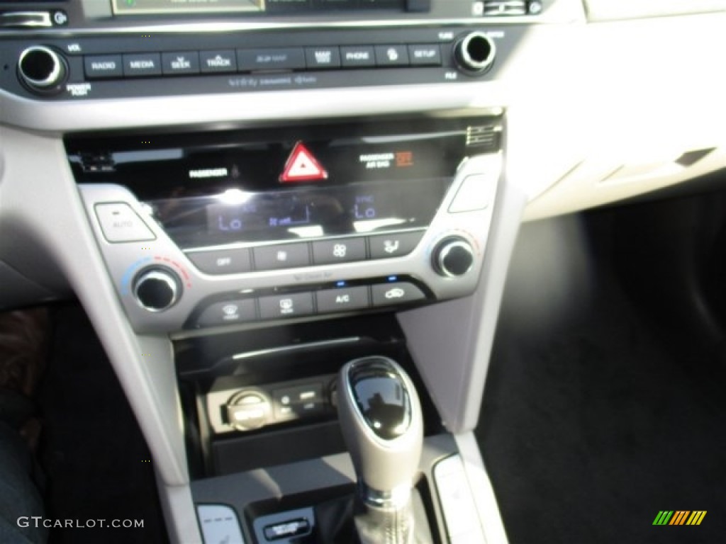 2017 Elantra Limited - Electric Blue / Gray photo #21