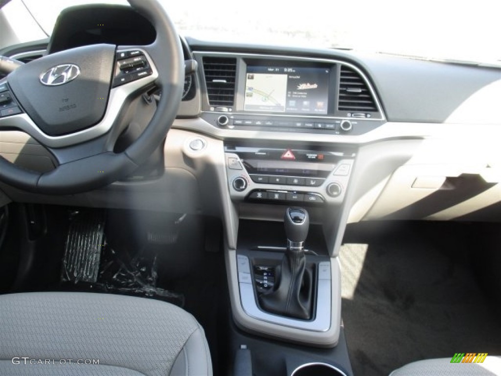2017 Elantra Limited - Electric Blue / Gray photo #15
