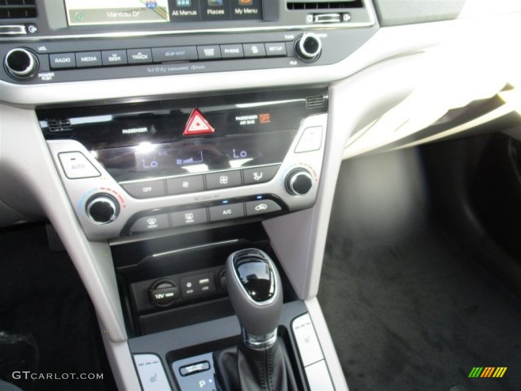 2017 Elantra Limited - Electric Blue / Gray photo #21