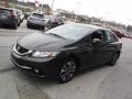 Kona Coffee Metallic - Civic EX-L Sedan Photo No. 5