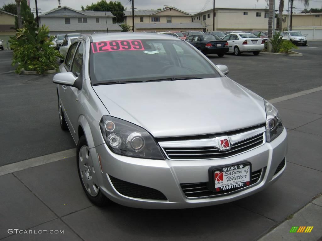 2008 Astra XE Sedan - Star Silver / Charcoal photo #1