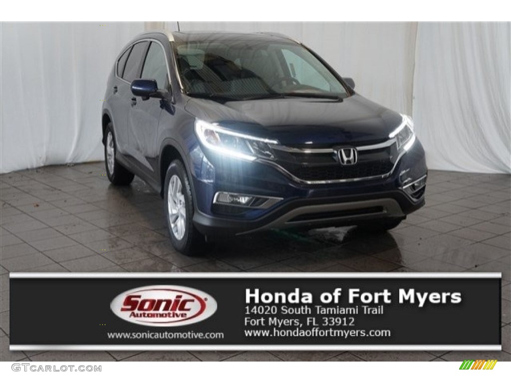 Obsidian Blue Pearl Honda CR-V