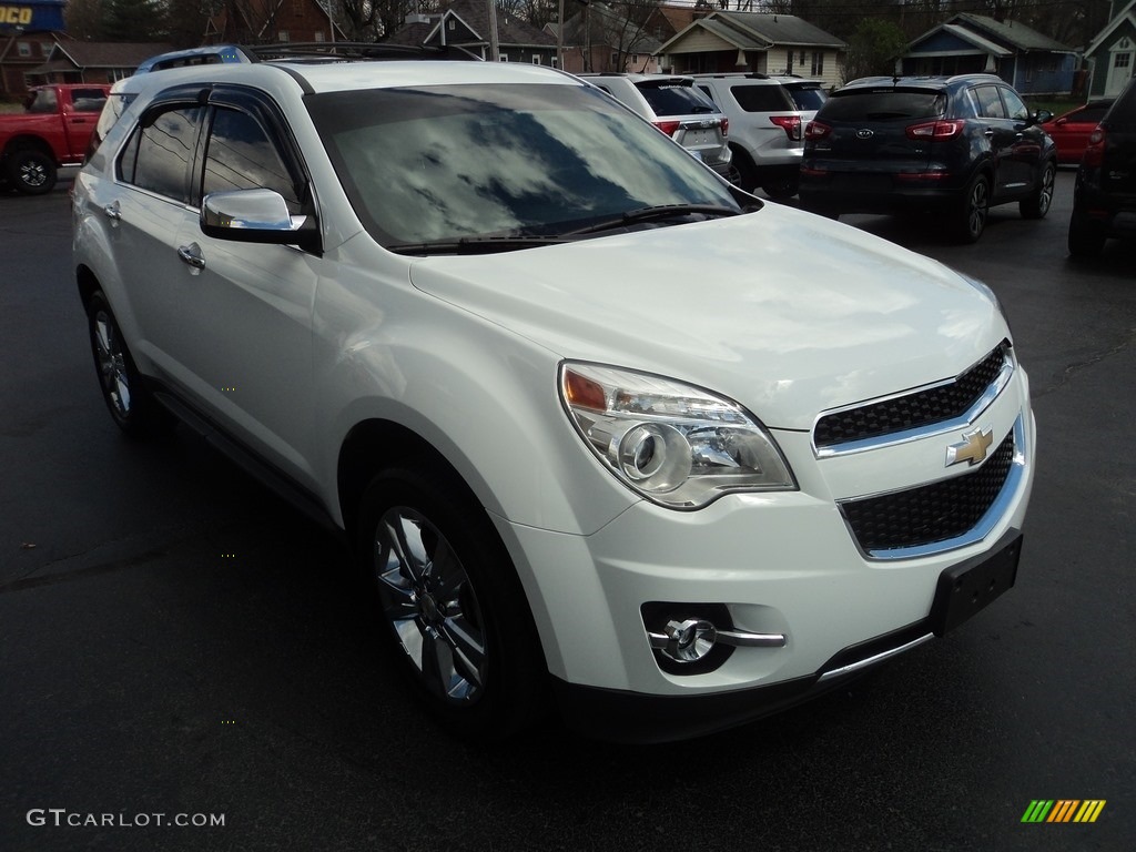 2011 Equinox LTZ AWD - Summit White / Light Titanium/Jet Black photo #4