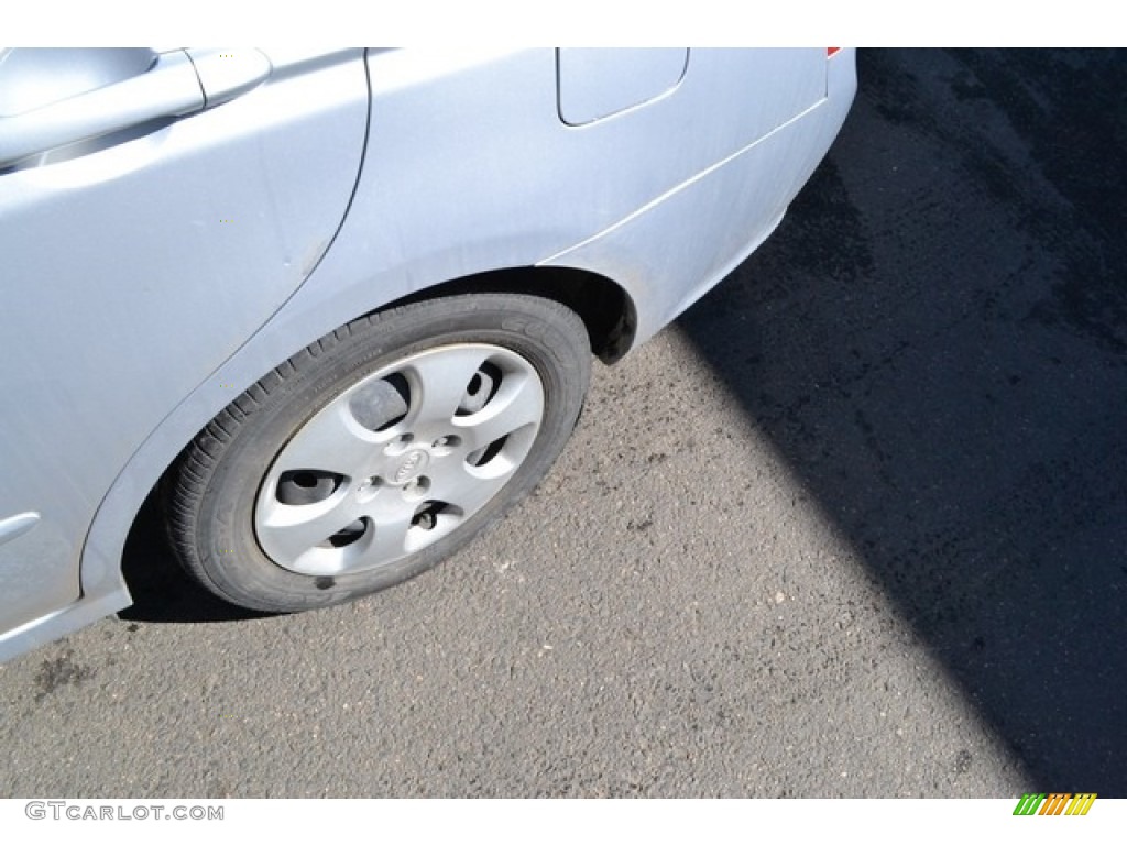 2007 Spectra EX Sedan - Silver / Gray photo #9