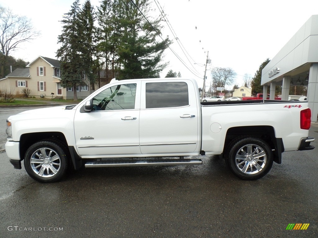 2016 Silverado 1500 High Country Crew Cab 4x4 - Iridescent Pearl Tricoat / High Country Saddle photo #5