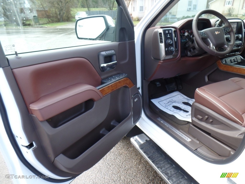 2016 Silverado 1500 High Country Crew Cab 4x4 - Iridescent Pearl Tricoat / High Country Saddle photo #15