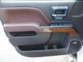 High Country Saddle 2016 Chevrolet Silverado 1500 High Country Crew Cab 4x4 Door Panel