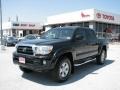 2006 Black Sand Pearl Toyota Tacoma V6 PreRunner TRD Double Cab  photo #2