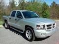 2011 Bright Silver Metallic Dodge Dakota Big Horn Crew Cab  photo #4