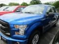2016 Blue Flame Ford F150 XL SuperCrew  photo #2