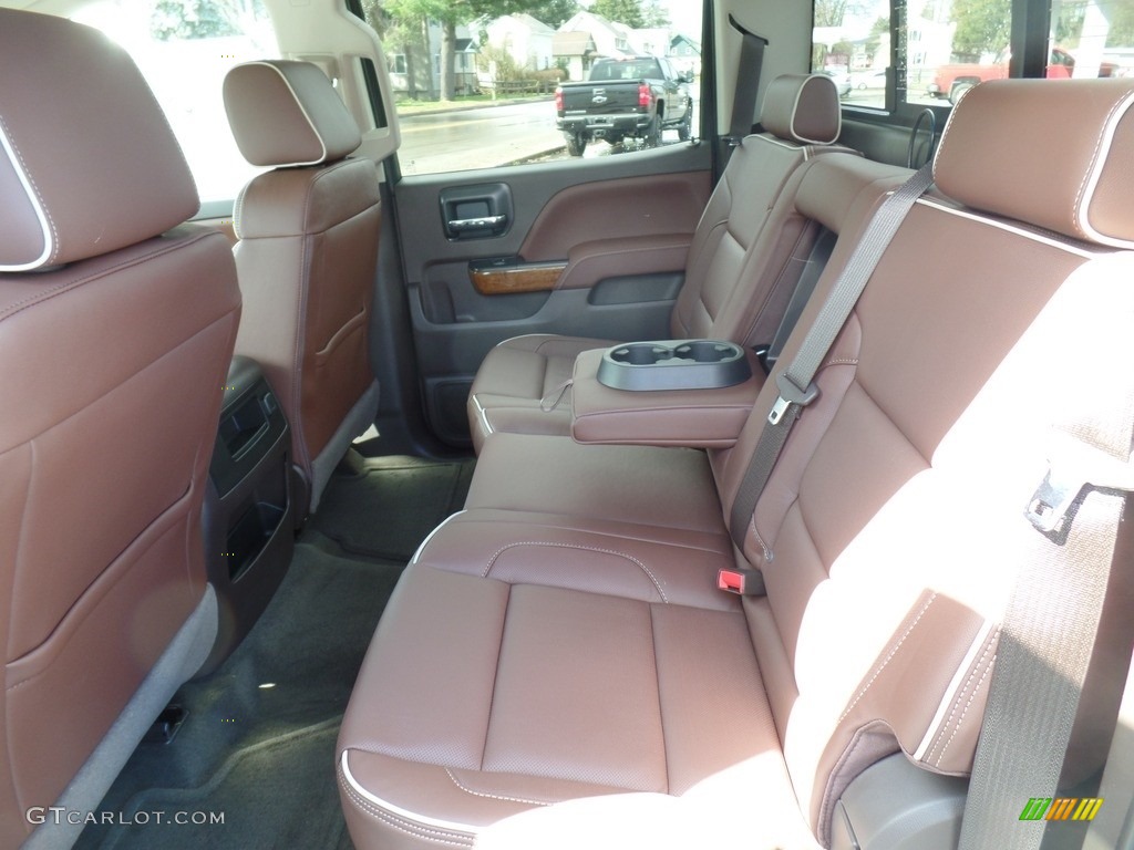 2016 Chevrolet Silverado 1500 High Country Crew Cab 4x4 Rear Seat Photo #112019610