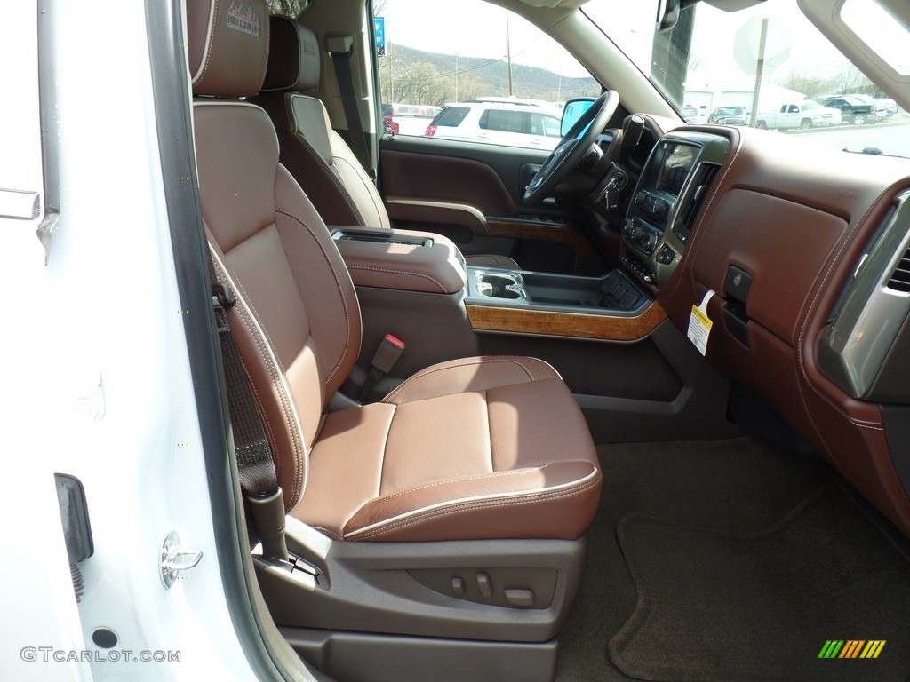 High Country Saddle Interior 2016 Chevrolet Silverado 1500 High Country Crew Cab 4x4 Photo #112019931