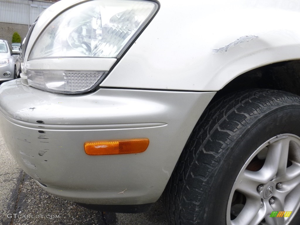 2001 RX 300 AWD - White Gold Crystal / Ivory photo #10