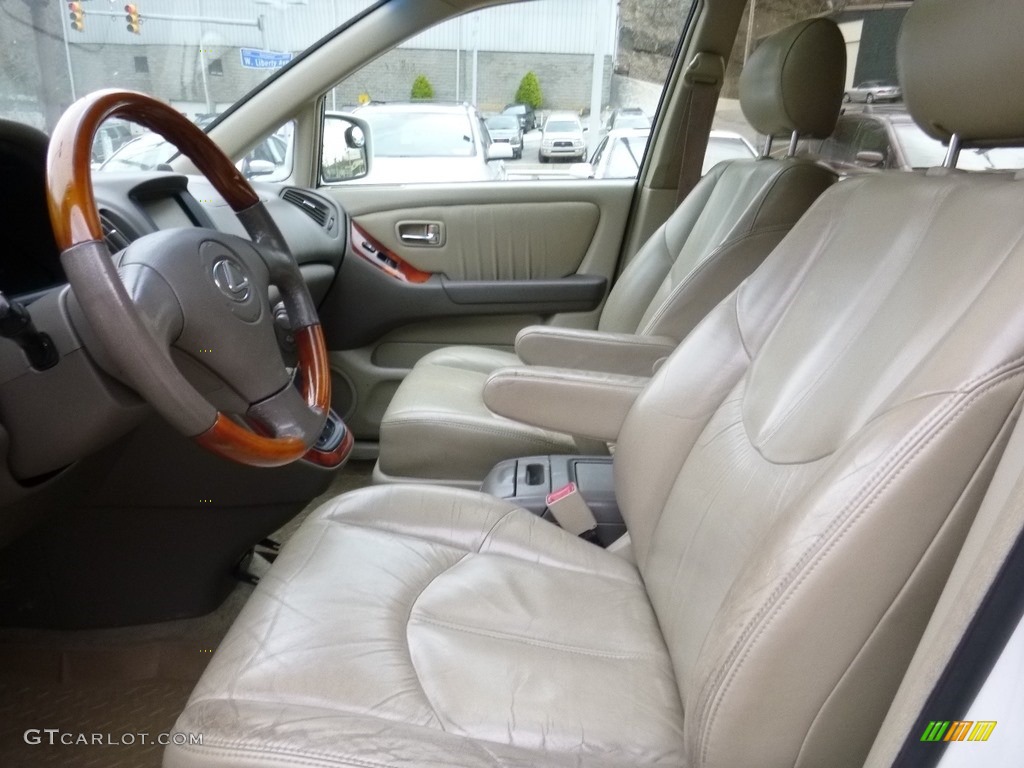 2001 RX 300 AWD - White Gold Crystal / Ivory photo #12