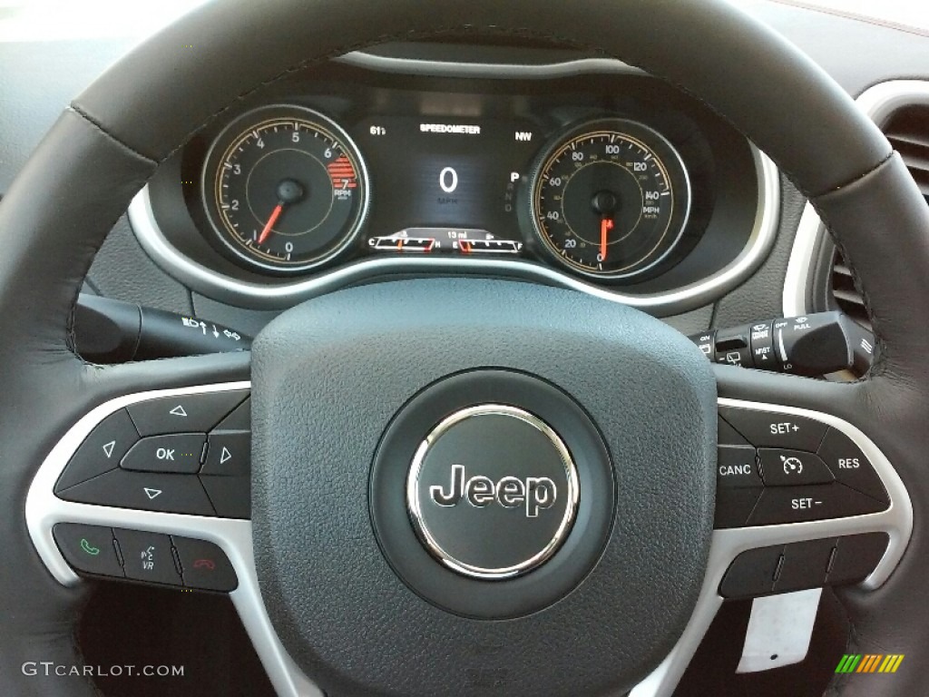 2016 Jeep Cherokee Trailhawk 4x4 Gauges Photo #112021230