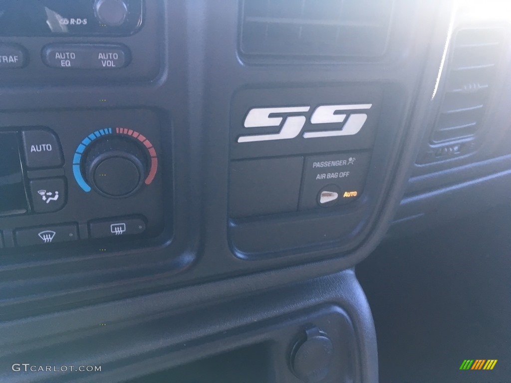 2003 Silverado 1500 SS Extended Cab AWD - Arrival Blue Metallic / Dark Charcoal photo #12