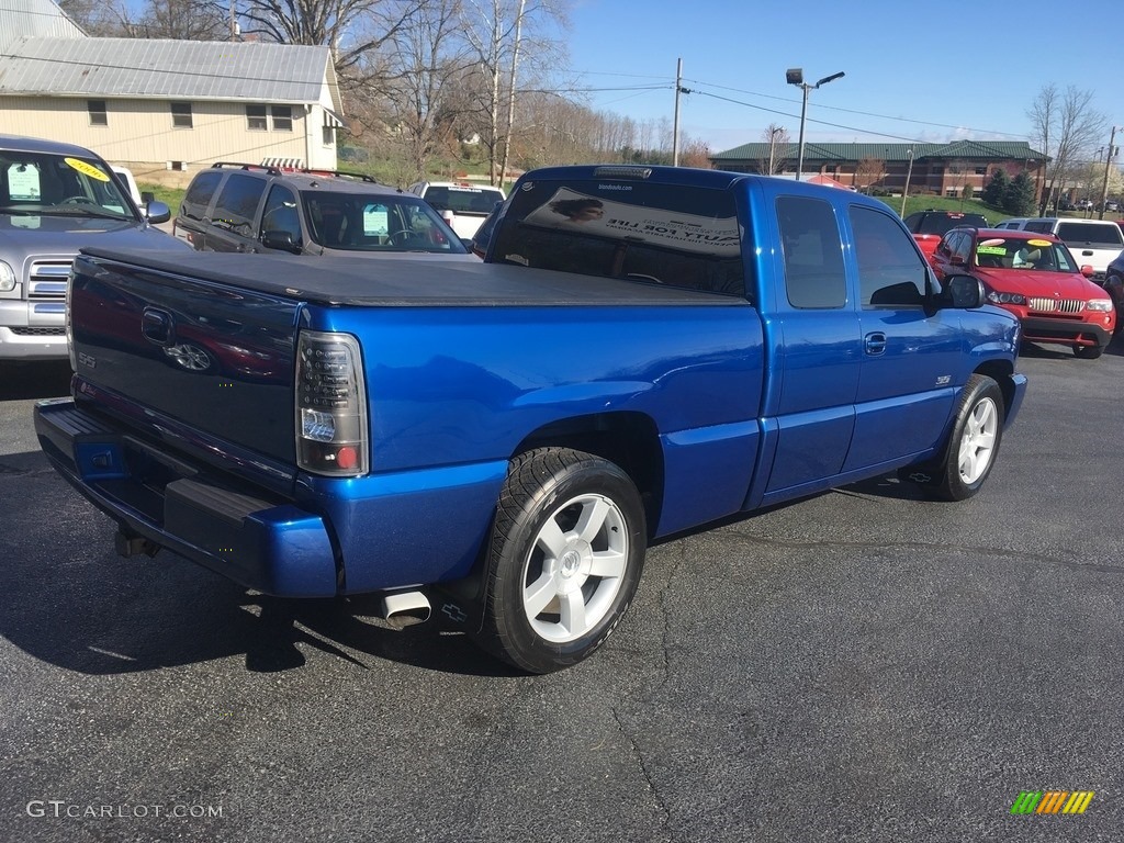 2003 Silverado 1500 SS Extended Cab AWD - Arrival Blue Metallic / Dark Charcoal photo #15