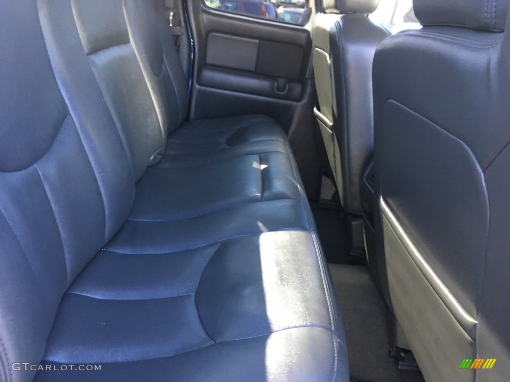 2003 Silverado 1500 SS Extended Cab AWD - Arrival Blue Metallic / Dark Charcoal photo #21