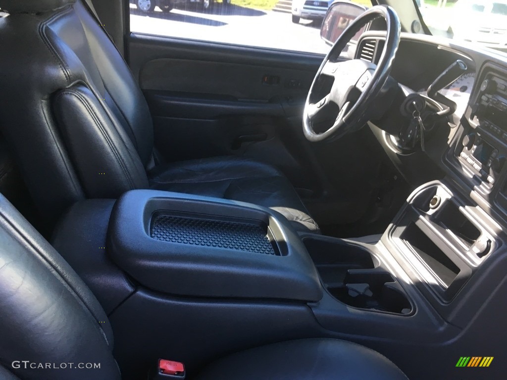 2003 Silverado 1500 SS Extended Cab AWD - Arrival Blue Metallic / Dark Charcoal photo #24