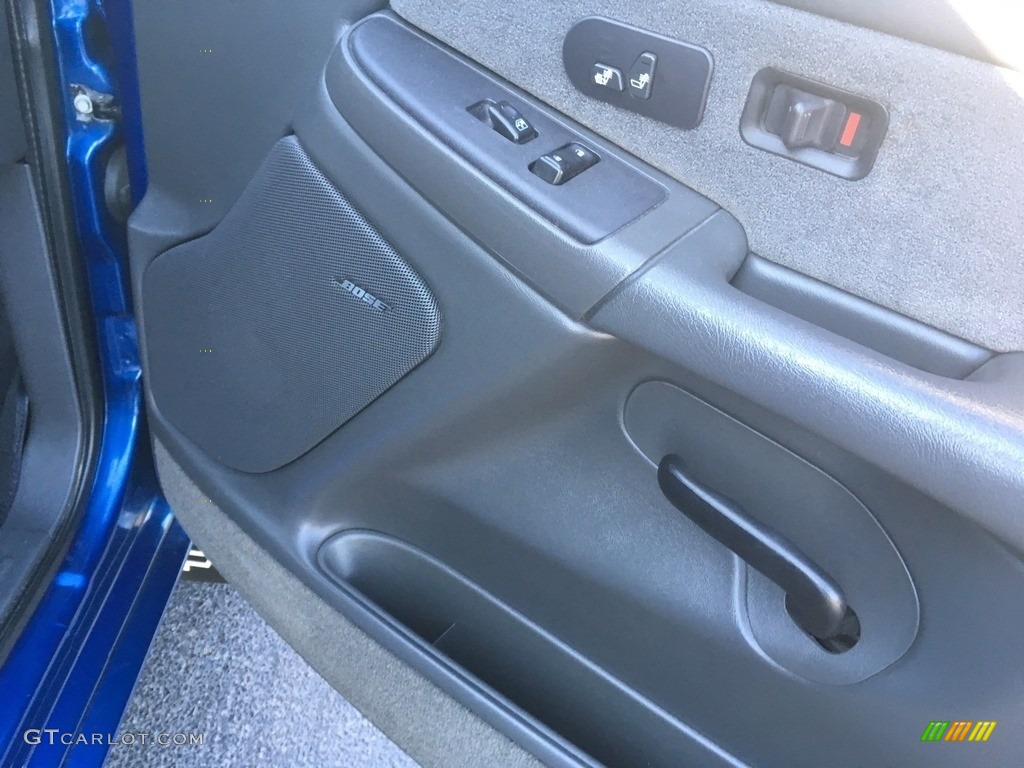 2003 Silverado 1500 SS Extended Cab AWD - Arrival Blue Metallic / Dark Charcoal photo #35