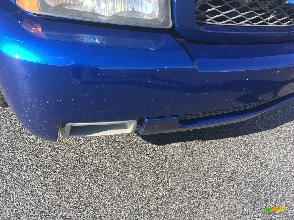 2003 Silverado 1500 SS Extended Cab AWD - Arrival Blue Metallic / Dark Charcoal photo #37