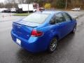 2011 Blue Flame Metallic Ford Focus SES Sedan  photo #7