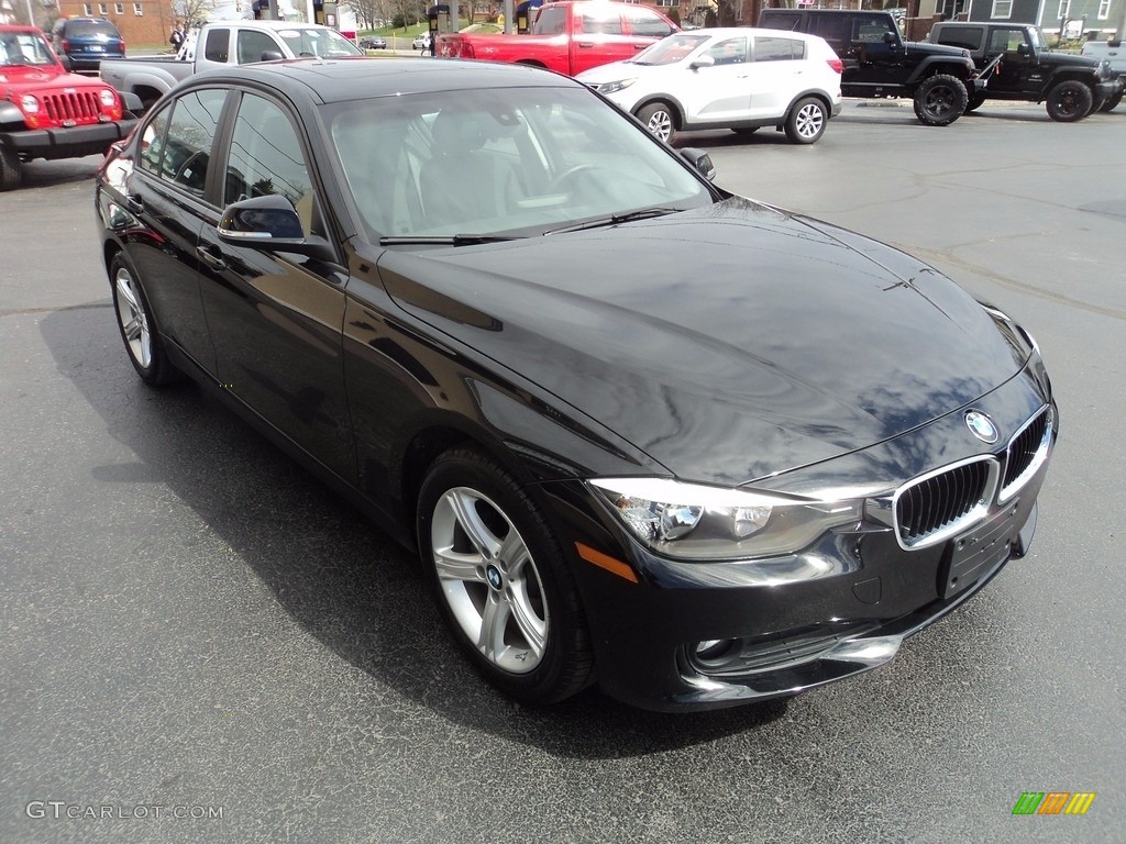 2015 3 Series 320i xDrive Sedan - Jet Black / Black photo #5