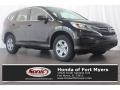 2016 Crystal Black Pearl Honda CR-V LX  photo #1