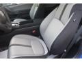 2016 Honda Civic Black/Gray Interior Front Seat Photo
