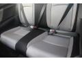 2016 Honda Civic Black/Gray Interior Rear Seat Photo