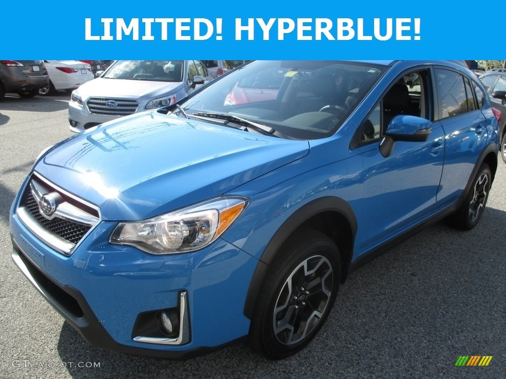 2016 Crosstrek 2.0i Limited - Hyper Blue / Black photo #1