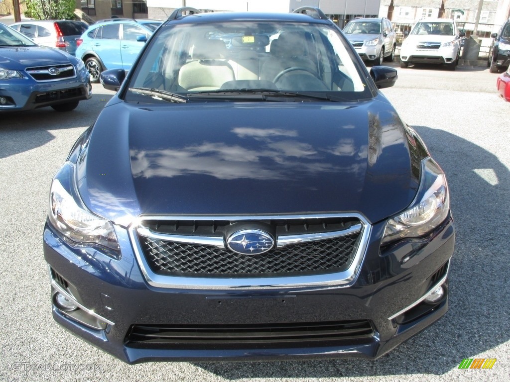 2016 Impreza 2.0i Sport Premium - Dark Blue Metallic / Ivory photo #2