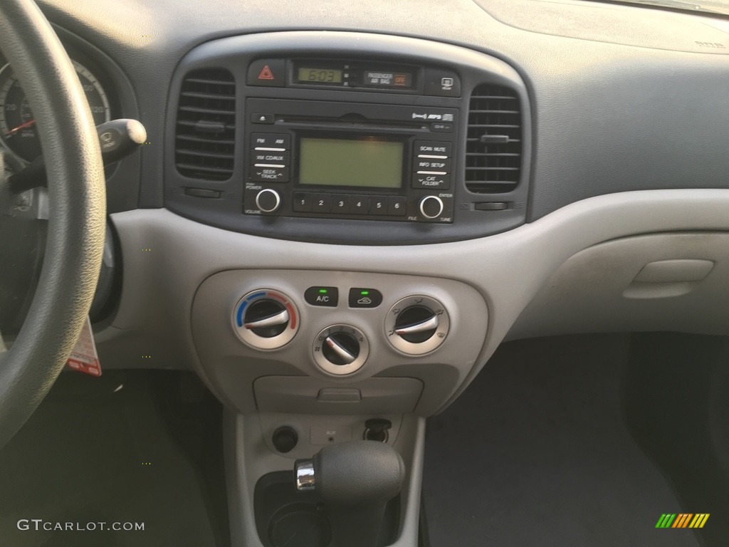 2009 Accent GLS 4 Door - Dark Sapphire Blue / Gray photo #14