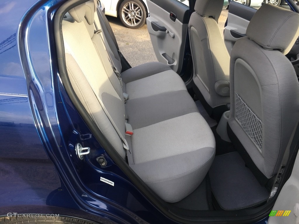 2009 Accent GLS 4 Door - Dark Sapphire Blue / Gray photo #19