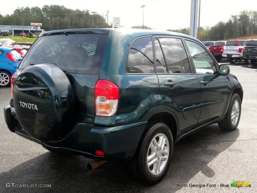 2003 RAV4  - Rainforest Green Pearl / Taupe photo #5