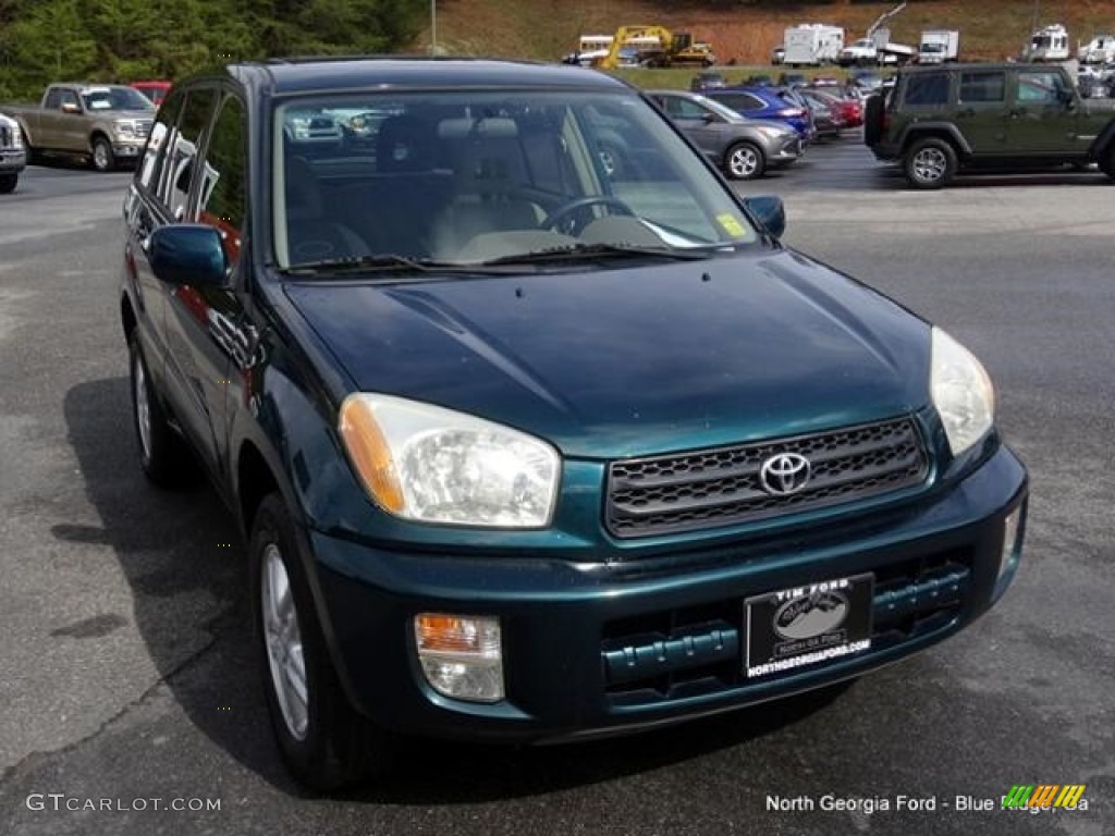 2003 RAV4  - Rainforest Green Pearl / Taupe photo #7